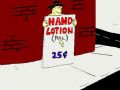 Hand Lotion just pull