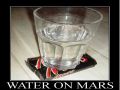 Funny picture of water on Mars