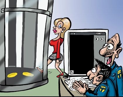 Funny airport security picture