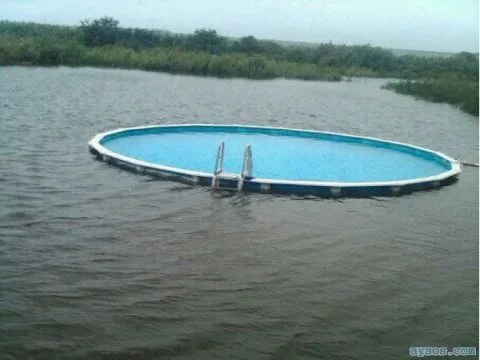 Crazy Pool in the River