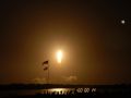 Cool night picture of Space Shuttle launch