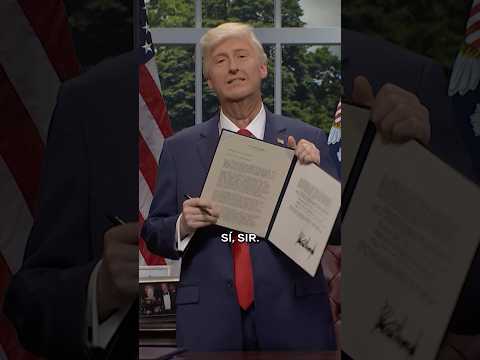 SNL Nails Trump's Chaotic Executive Order Signing