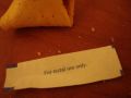 Crazy fortune cookie fortune