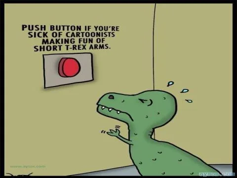 Poor T-REX and his little Arms