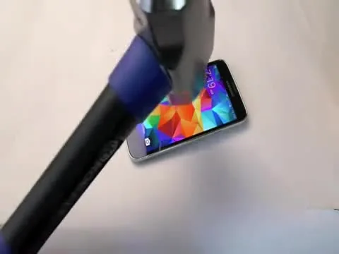 Samsung Galaxy S5 Hammer Test Failure