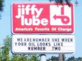 Funny Jiffy Lube Sign