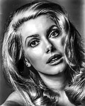 Catherine Deneuve Portrait Proves Timeless Hollywood Elegance