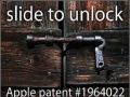 Apple slide to unlock idea