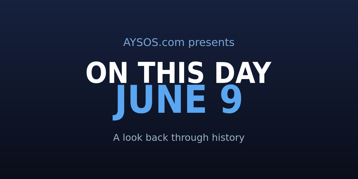 June 9: Secretariat, Handcarts, and the First Transpacific Flight