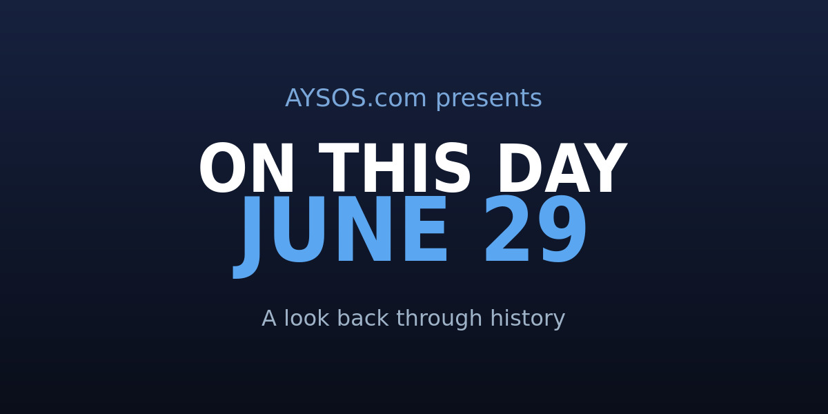 June 29: Shuttles, Smartphones, and a Shakespeare Fire