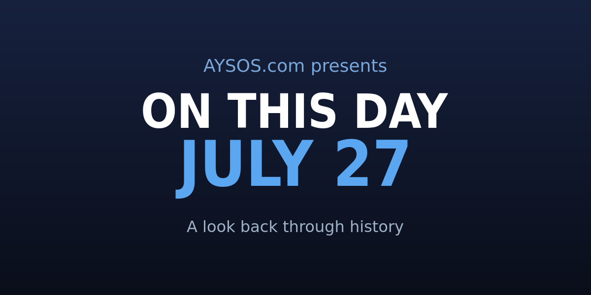 July 27: Madonna, Sleepy Heads & the First Jet Ride