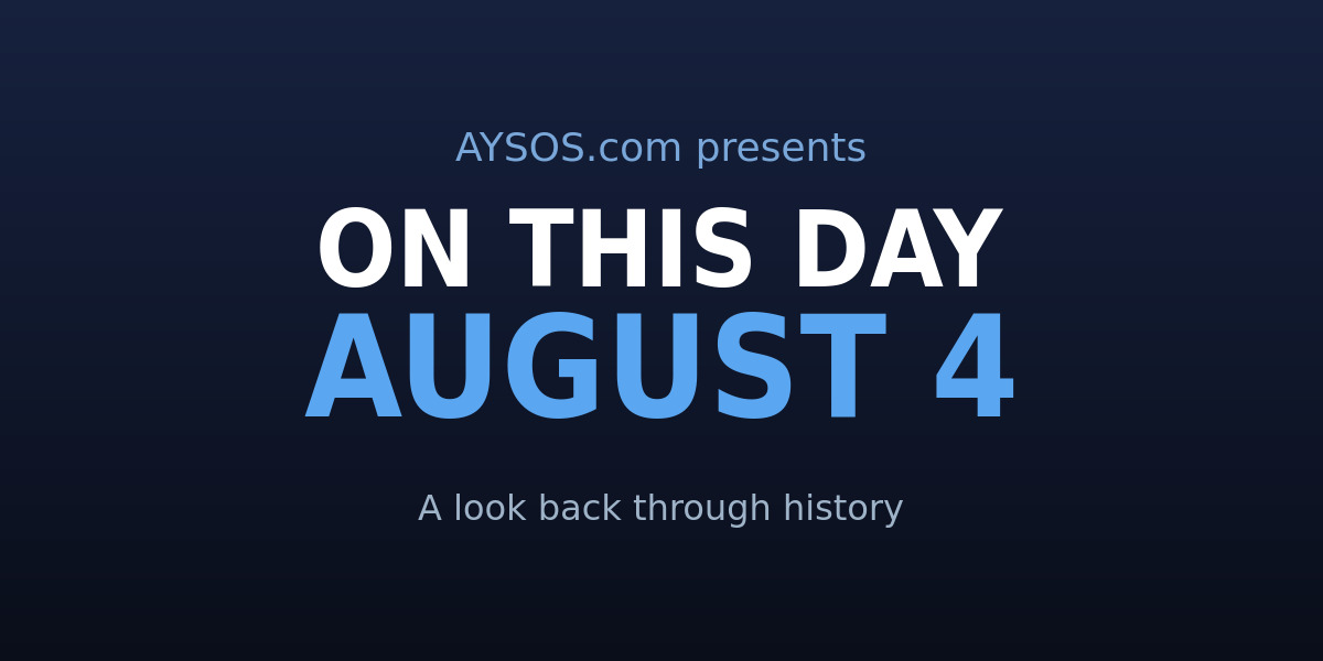August 4: Twins, Guitars, and a Very Long Life