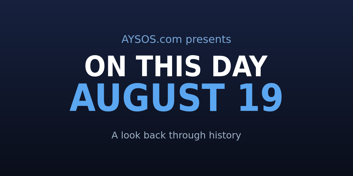 August 19: Salmon Escapees, Electric Cabs & Aviation Day