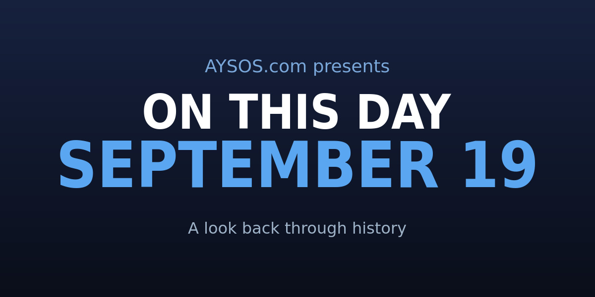 September 19: Pirates, Ice Mummies, and Mud Festivals
