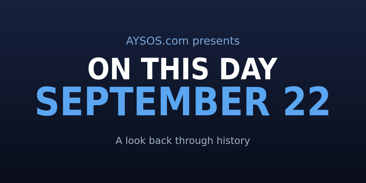 September 22: Candy Bombers, Mars Rockets & K-Pop Kings