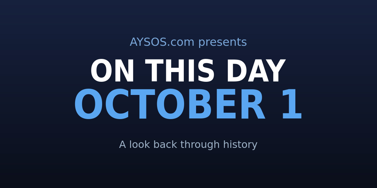 October 1: Mao, Mensa, and the Thrilla in Manila