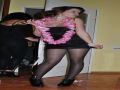Pretty Party girl in Stockings